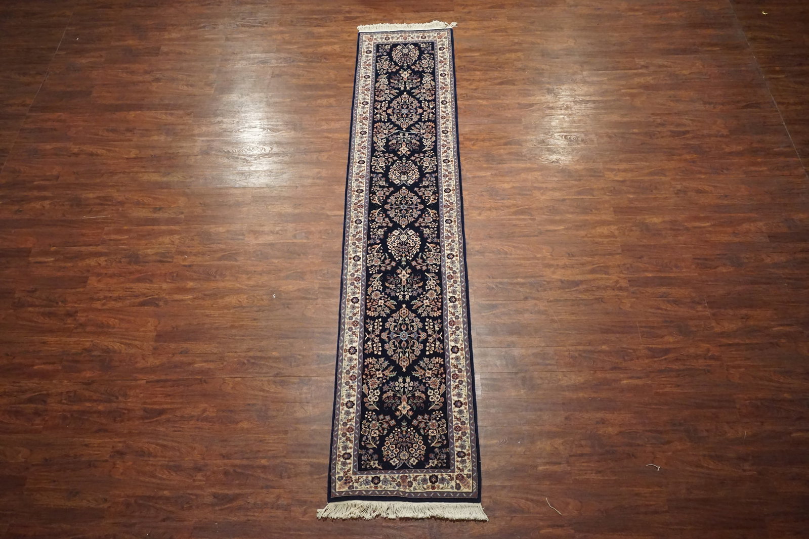 3X13 Fine Tabriz Runner, circa 2000 - 5