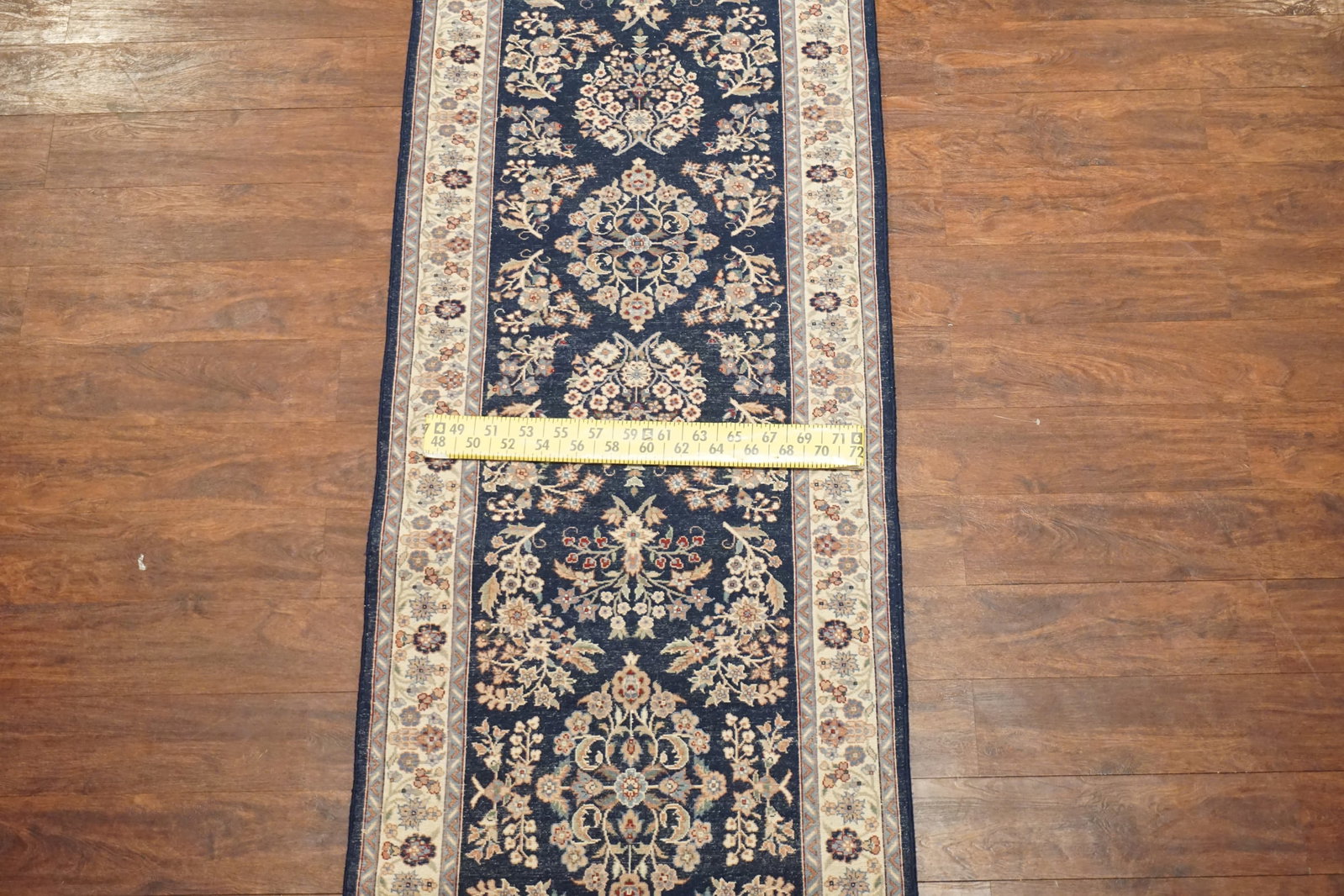 3X13 Fine Tabriz Runner, circa 2000 - 6