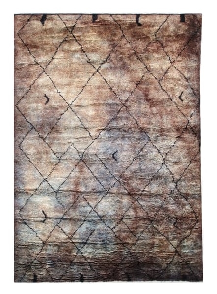 6X8 Modern Moroccan Hand-Knotted Rug (1 of 6)
