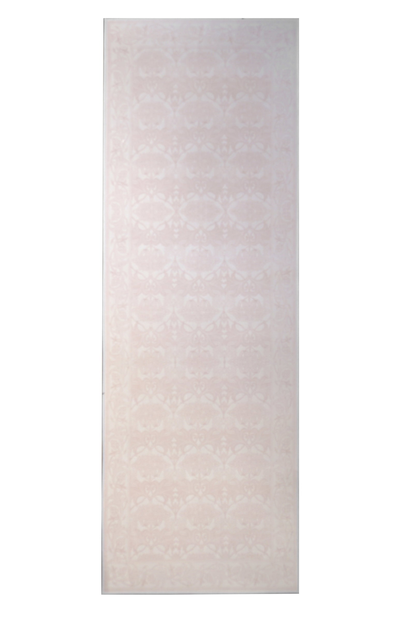3X8 Brown William Morris Inspired Machine Washable Rug (2'6" x 8'): Machine Washable Approximate Dimensions: 2'6" x 8' Origin: China Field Color: Ivory Border Color: Ivory Accent Colors: Light-Brown SKU: 96.65-01.16.23-3X8-4-AN196