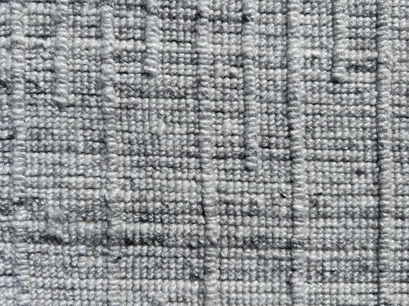 8X10 High-Low Flatweave Handmade Area Rug: Handmade Flatweave Dimensions: 8X10 New Origin: India Field Color: Silver, Charcoal-Black SKU: 110.03-02.14.25-8X10-AR032-K