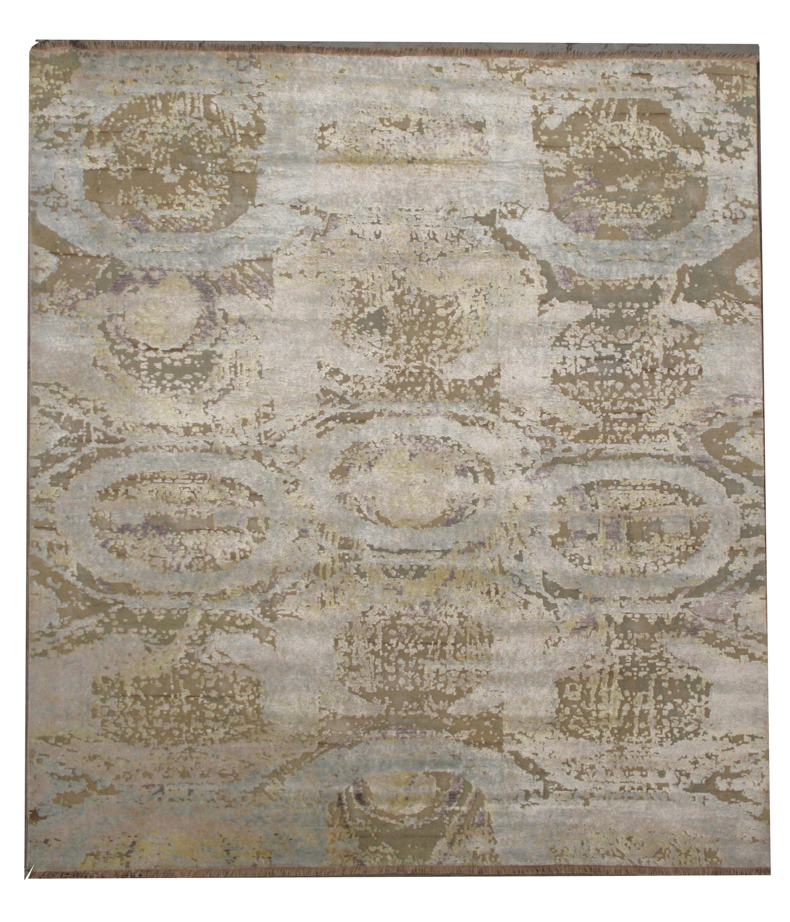 8X10 Oxidized Wool & Silk Nepal Rug (1 of 6)