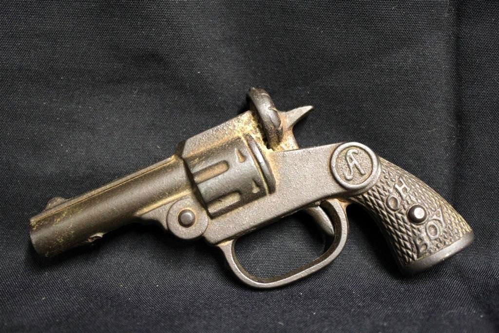79 Antique 1922 National "Oh Boy!" Cast Iron Cap Gun