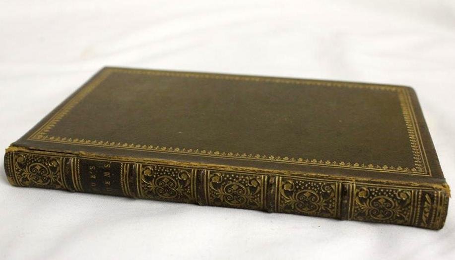 RARE 1853 Poetical Works of Edgar Allen Poe Life & Geni: A Very RARE original 1853 copy of James Hannay Book “The Poetical Works of Edgar Allen Poe With a notice of his life & genius” Original cover.