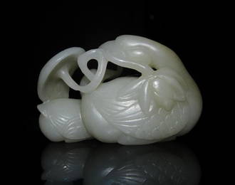 Old White Jade Carving