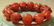 Old Chinese Red Agate Bead Bracelet - 6