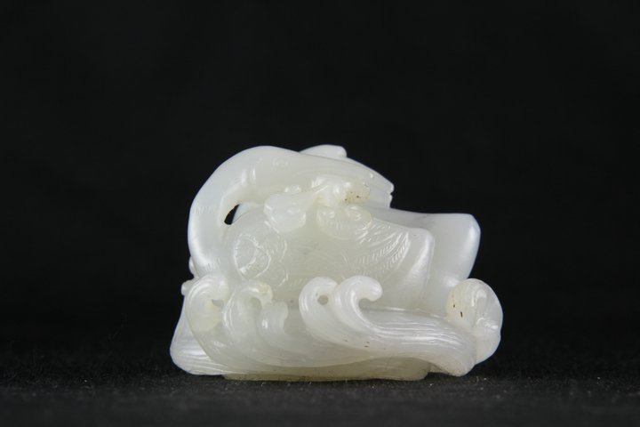 Fine Old Chinese White Jade Carved Twin Swan (1 of 8)