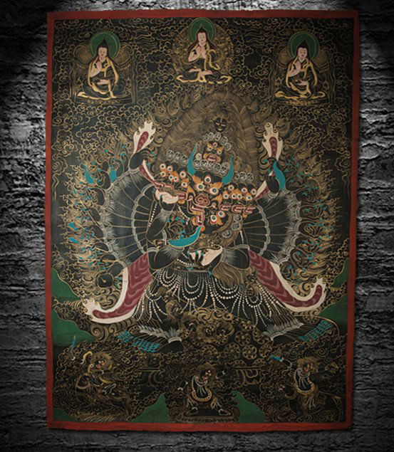 Fine Old Tibetan Thangka Painting (1 of 9)
