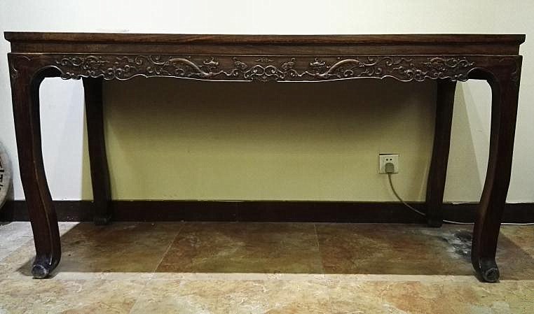 Fine Antique Chinese Huanghuali Wood Console Table (1 of 10)