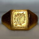 Fine Old Chinese 24K Gold Ring