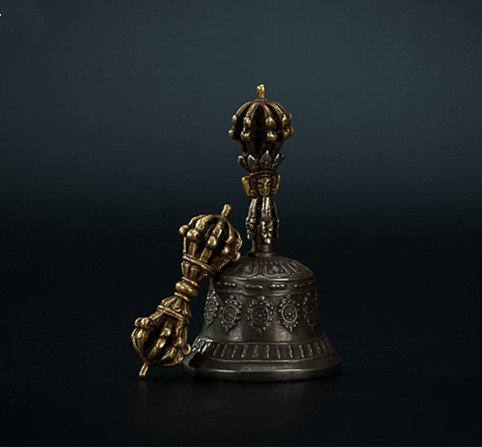Fine Old Tibetan Celestial Vajra and Bell (1 of 8)