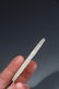 Fine Old Chinese White Jade Carved Double Bat Pendant - 5