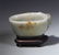 Rare Antique Chinese White Jade Carved Dragon Cup