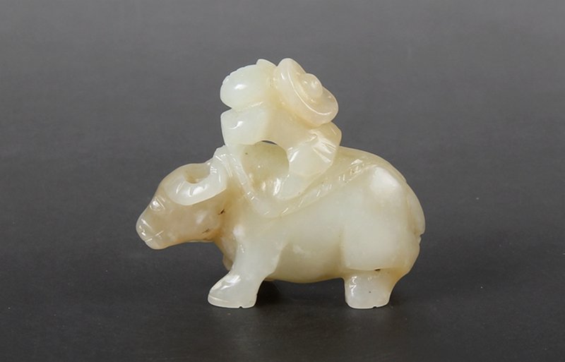 Fine Old Chinese White Jade Carving (1 of 5)