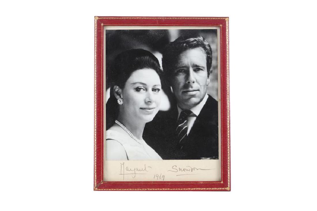 Margaret, Princess & Lord Snowden Black and white, head (1 of 1)