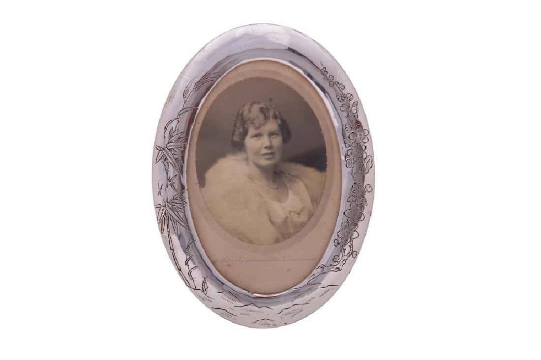 An early 20th century Chinese export silver photograph (1 of 3)