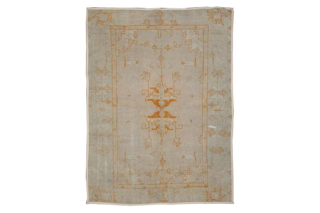 AN ANTIQUE USHAK LARGE RUG, TURKEY approx: 7ft.3in. x (1 of 5)