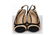Chanel Python Two-Tone Heels, beige and silver python - 3