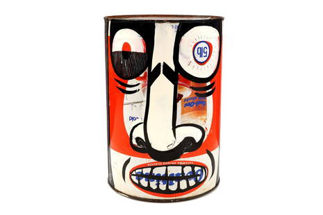 Lucy McLauchlan (British b.1978), 'Paint Pot 17': Lucy McLauchlan (British b.1978) 'Paint Pot 17' 2009 Signed and dated in pen to the lid 23.7cm high Accompaniment: Lazarides purchase receipt ARR