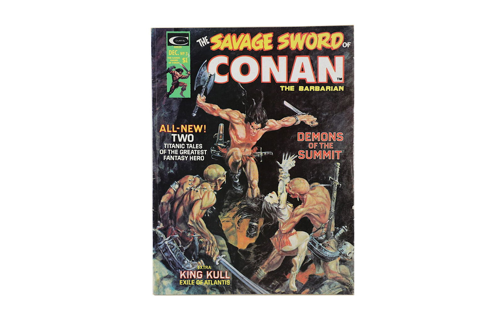 Conan the Barbarian.-: Conan the Barbarian.- A collection of American and British comics, including: The Savage Sword of Conan, (Marvel, 1974-76), #3, 8, 10, 11, 13, 14, 16; The Savage Sword of Conan, (Marvel UK, 1975) #1 -