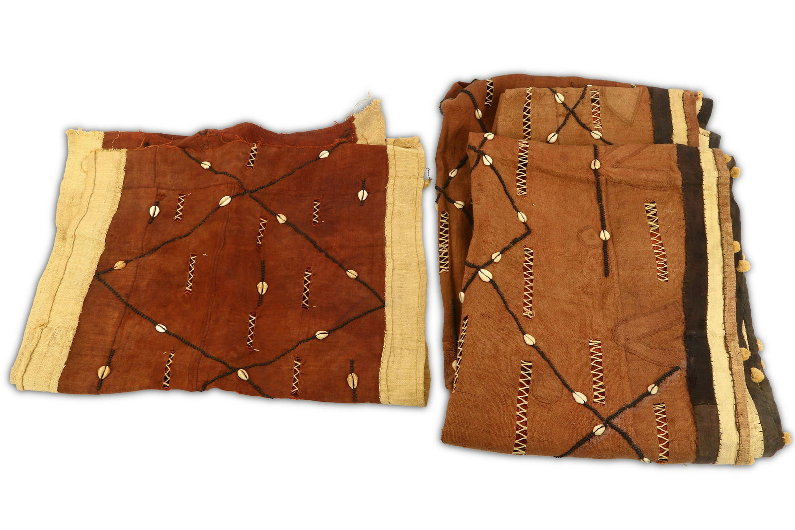 TWO KUBA CLOTH RUNNERS (1 of 1)