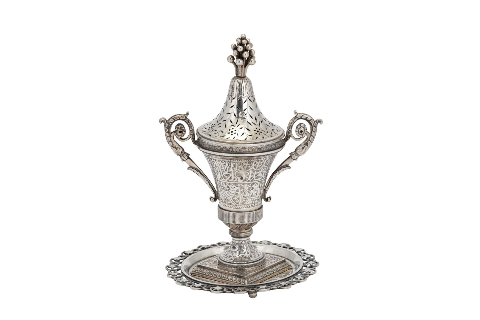 A mid-19th century Ottoman Turkish 900 standard silver (1 of 2)