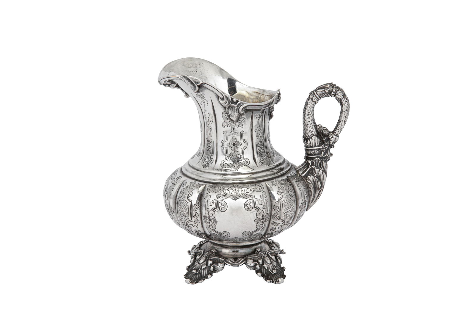 A mid-19th century German 12 loth (750 standard) silver (1 of 2)
