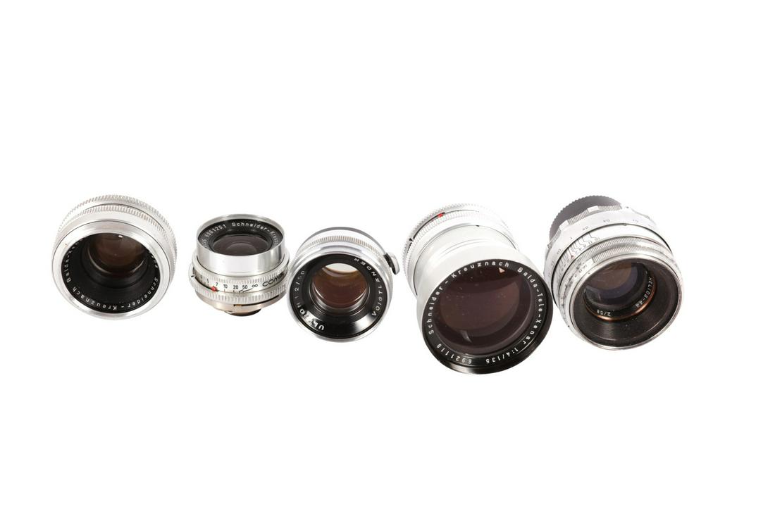 A Selection of Lenses (1 of 2)