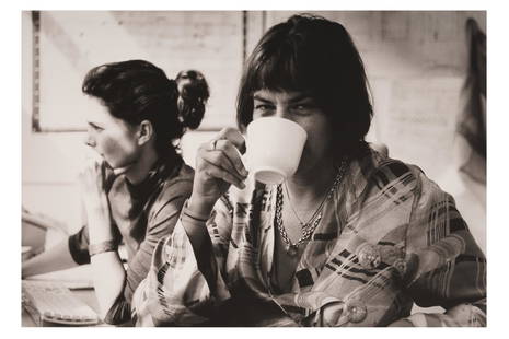 Â§ Mary McCartney b.1969: Mary McCartney b.1969 TIME FOR TEA. c.1960s, Silver gelatin print, image size, 500 x 400mm, signed, editioned and titled in pencil verso.