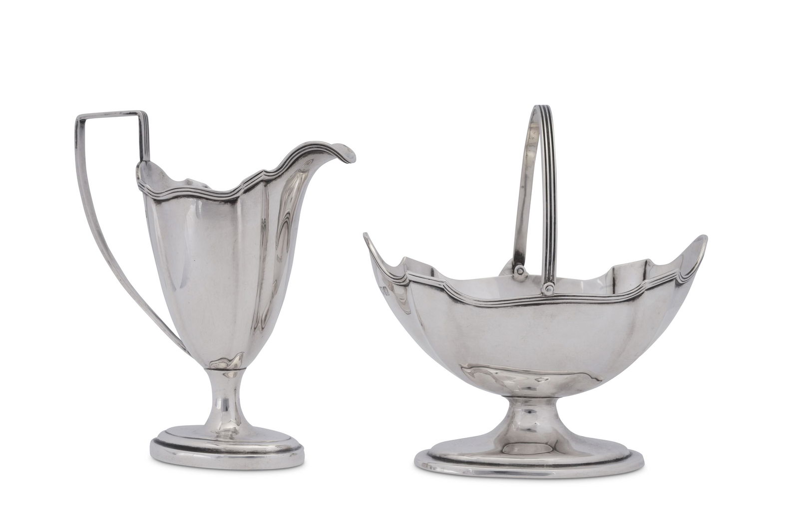 An Edwardian sterling silver â€˜strawberry setâ€™, (1 of 3)