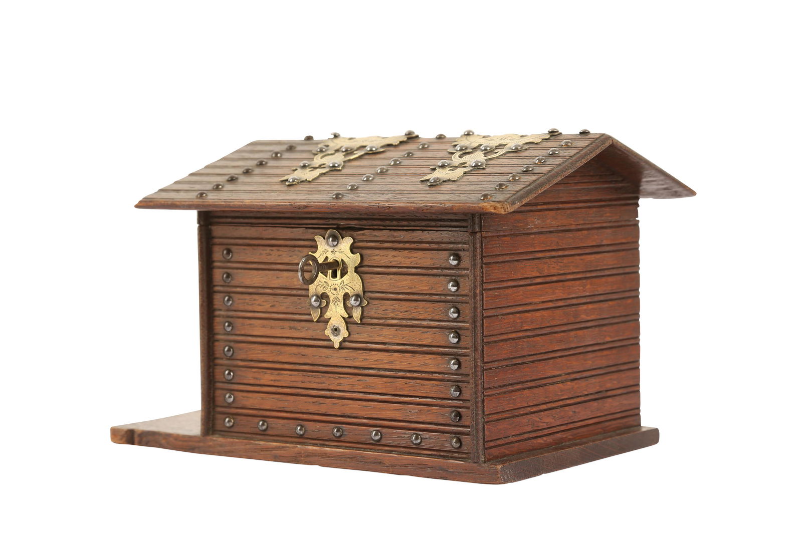 CHARLES-GUILLAUME DIEHL, PARIS: AN OAK AND BRONZE