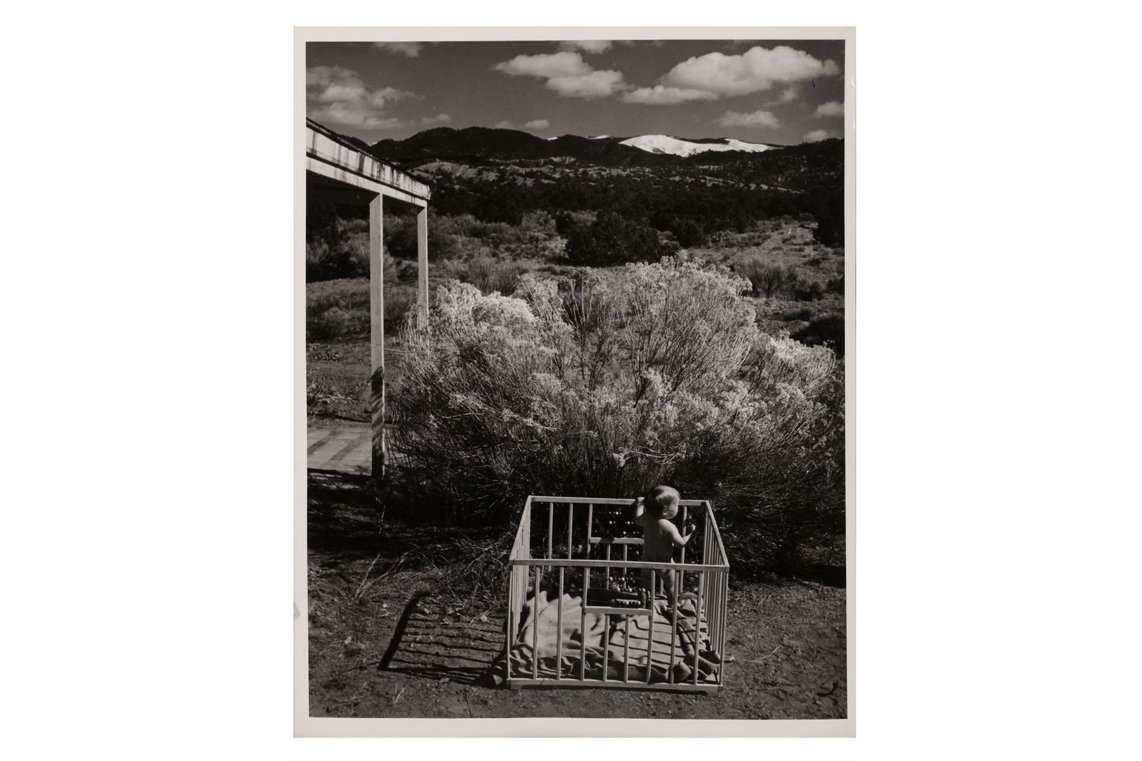 Eugene Smith (1918 -1978): W. Eugene Smith (1918-1978) UNTITLED - NEW MEXICO, 1947 Silver gelatin print, image size, 327 x 260mm with photographers Estate credit stamp verso Provenance: Phillips London Lot 56 18th November 2014