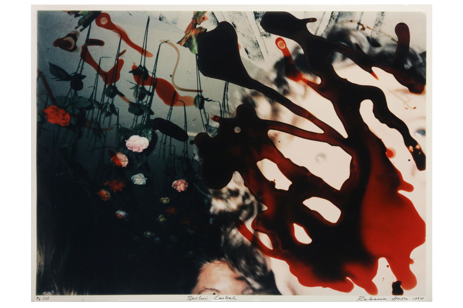 Rebecca Horn b.1944: Rebecca Horn b.1944 BERLIN CASBAH 1994, C-type print, image size, 915 x 600mm, signed titled, and editioned in the lower margin