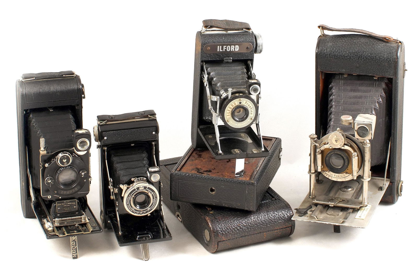 Folding & Plate Cameras, inc a "teb Film No.8" by Tyler (1 of 2)