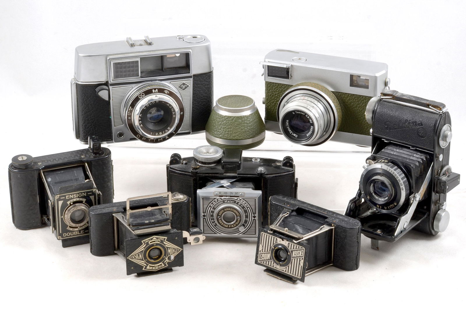 Mixed End Lot inc Ensign, Werra, Agfa etc. (1 of 3)