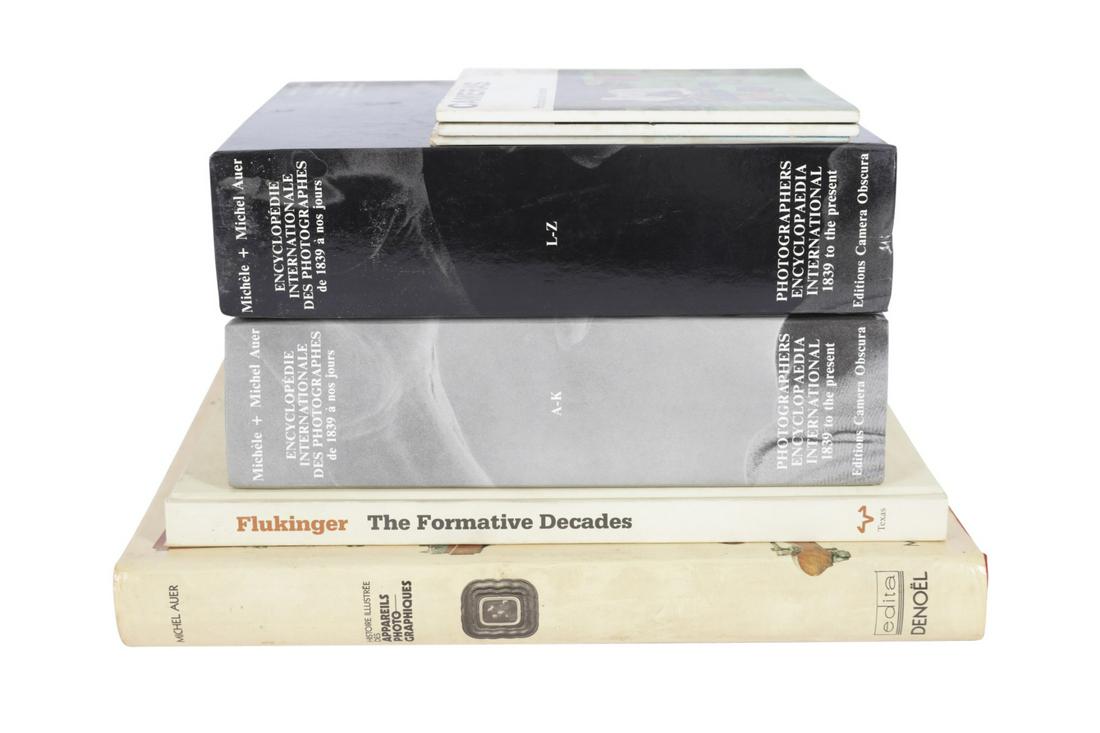 A Selection of Photographic Literature: A Selection of Photographic Literature to include Michel Auer Appareills Photographiques, Dictionary of Photographers in two vols, and a copy of Photography in Great Britain, the Formative Years by Fl