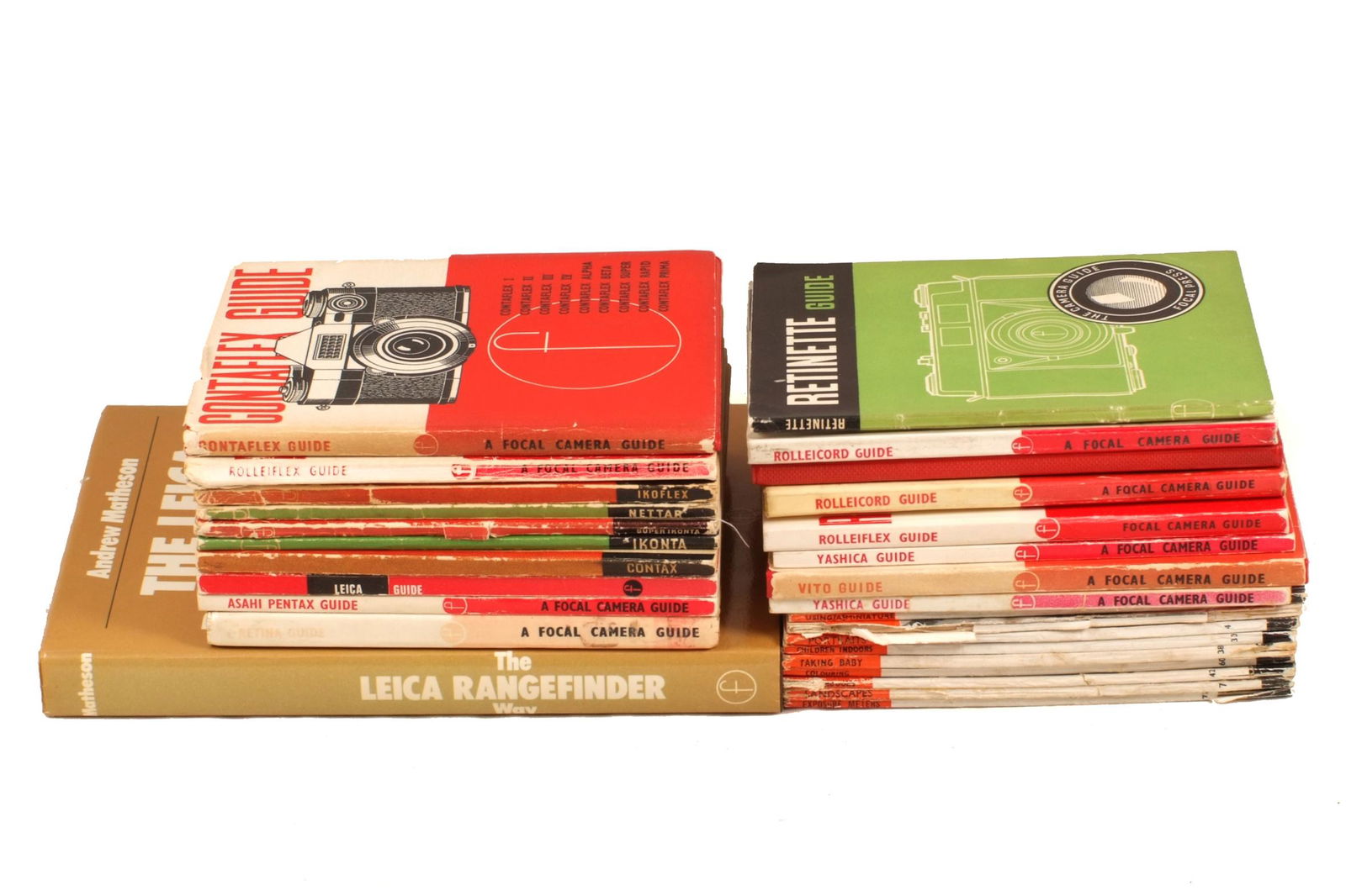 Group of Focal Press Cameras Guides & Others. (1 of 2)