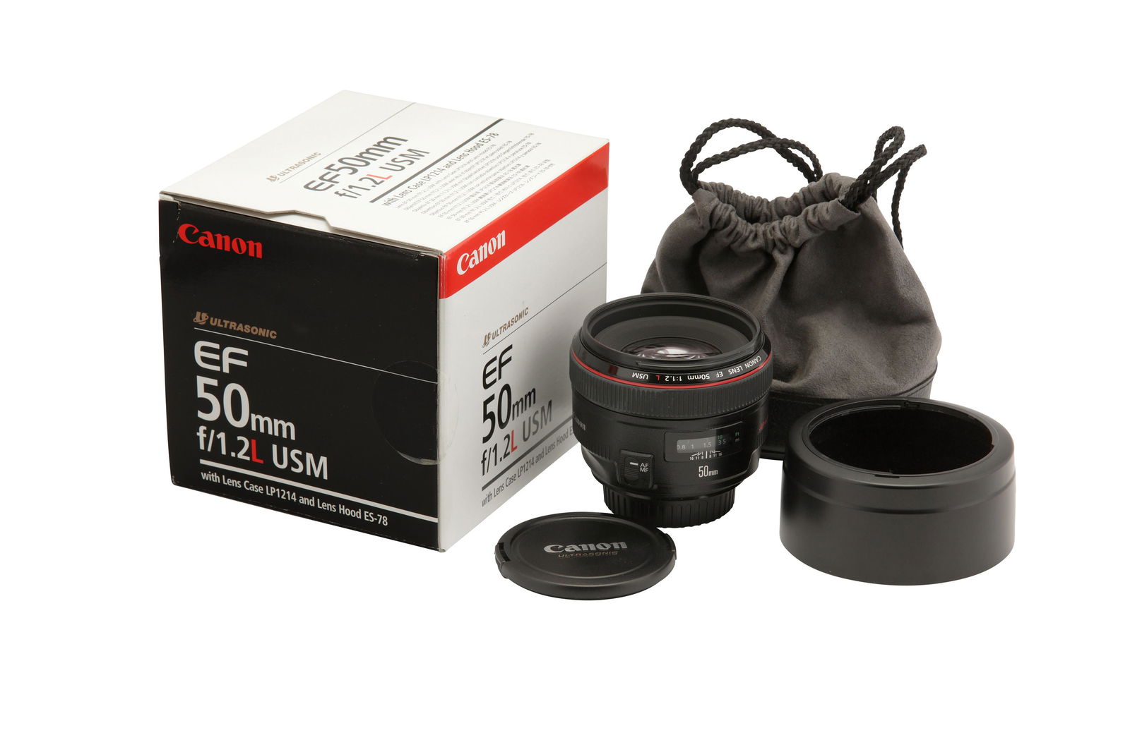 A Canon EF 50mm f/1.2L USM Lens (1 of 2)