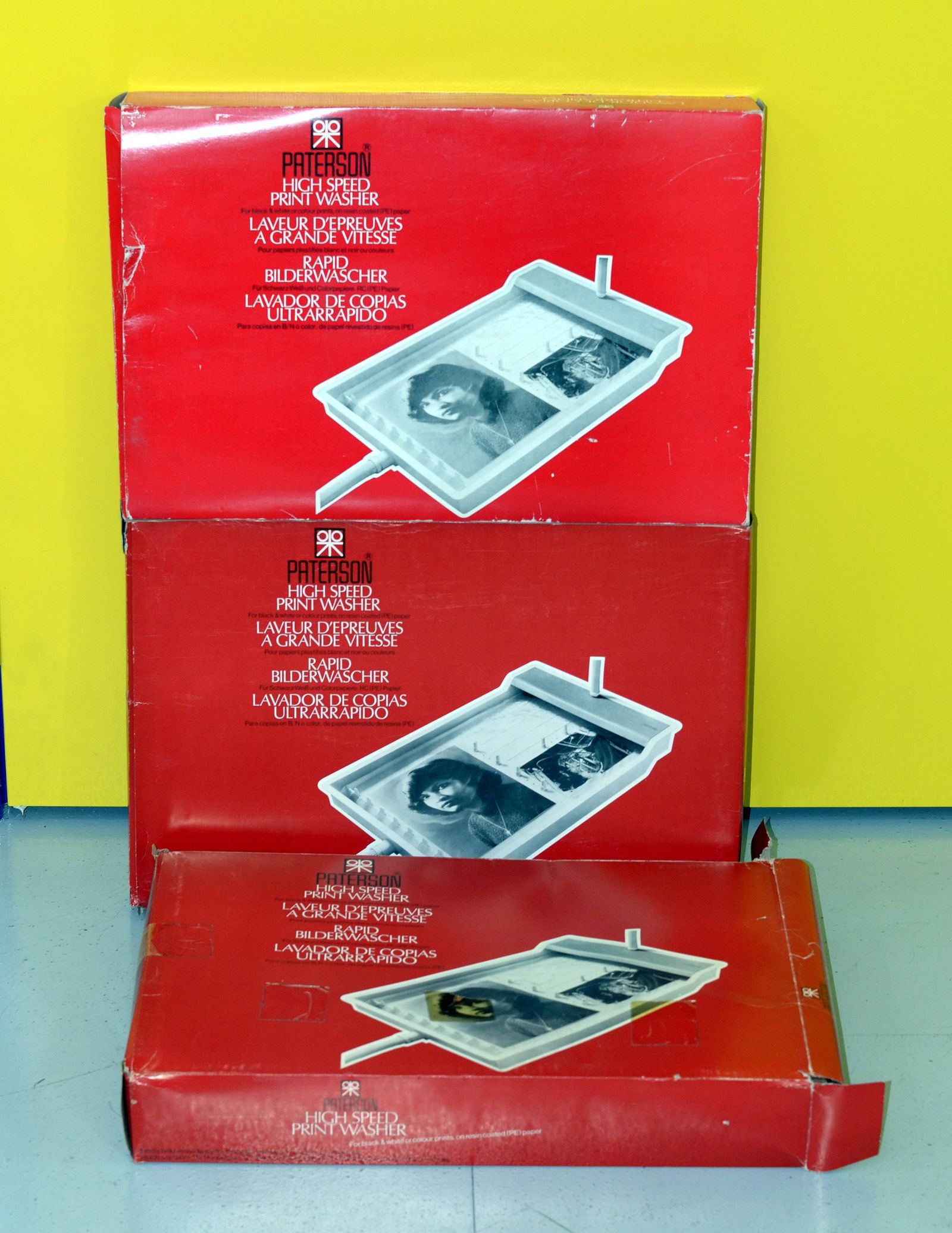 Three Large Paterson High Speed Print Washers. (1 of 1)