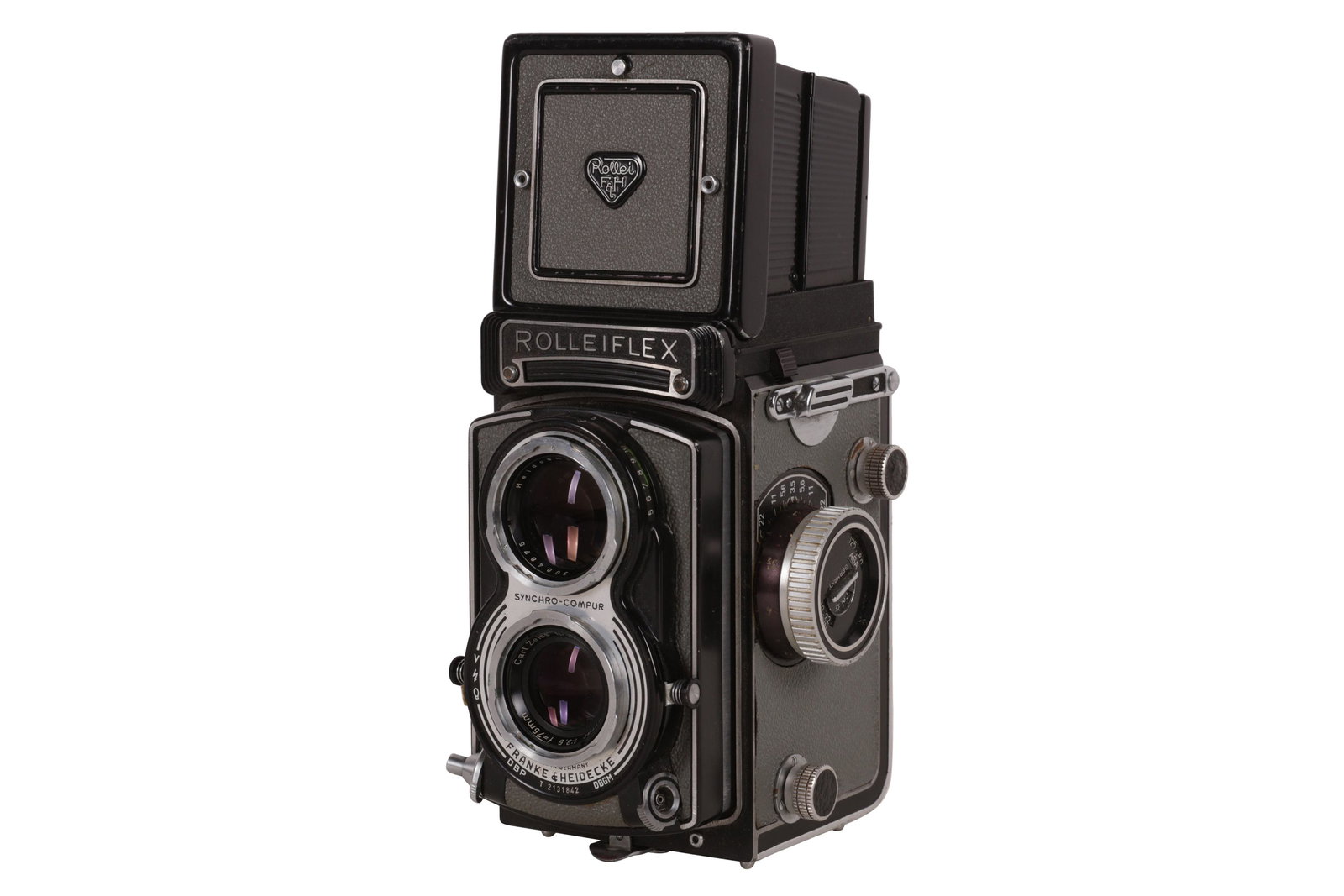 A Grey Rolleiflex T TLR Camera (1 of 5)