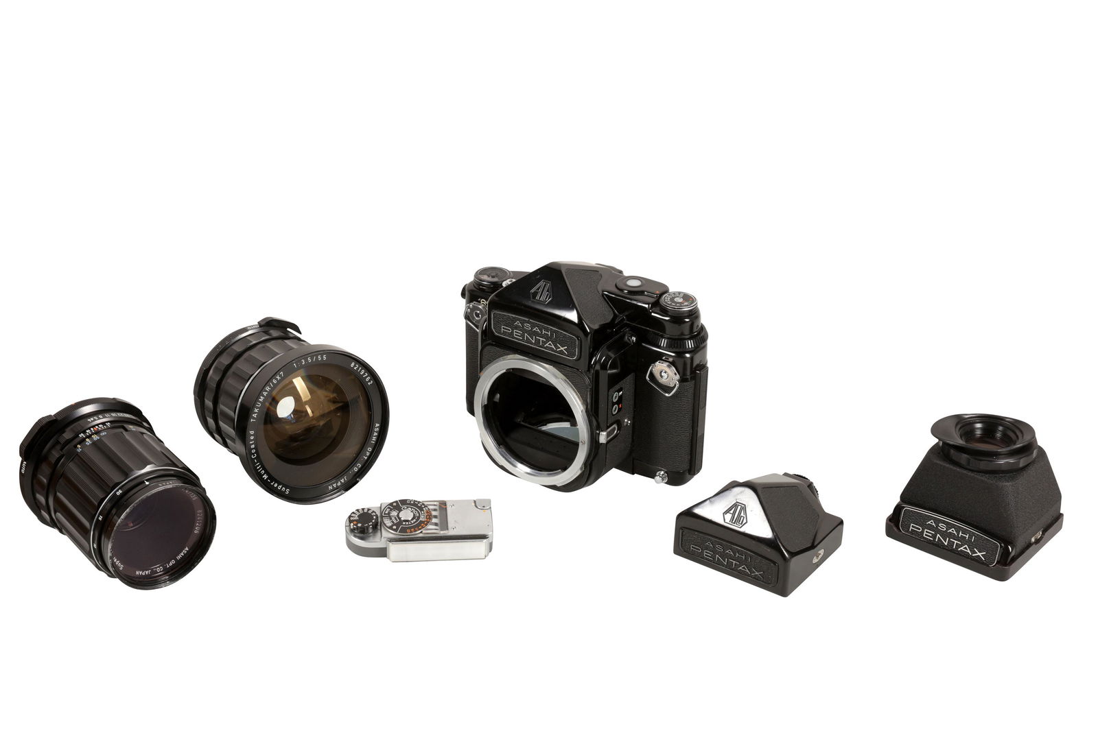 An Extensive Pentax 6 x 7 Medium Format SLR Camera Outfit (1 of 10)