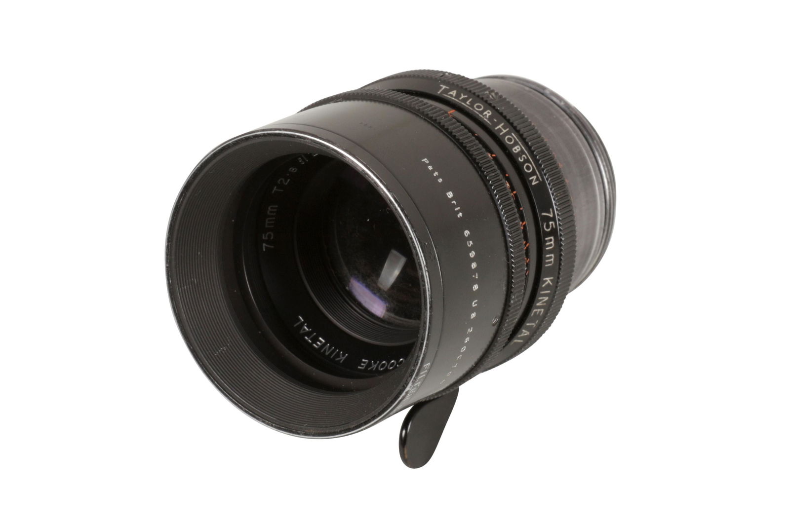 A Taylor Hobson 12.5mm T2 F/1.8 Cooke Kinetal Lens