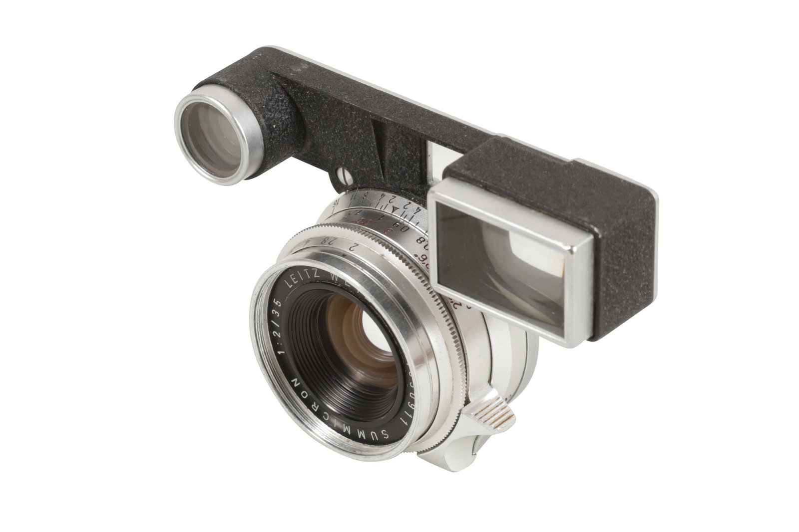 A Leitz 35mm f/2 Summicron Lens w/ Ocular Attachment (1 of 5)