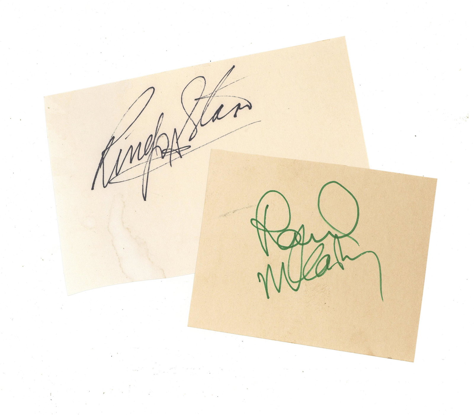 The Beatles.- Paul McCartney & Ringo Starr (1 of 1)