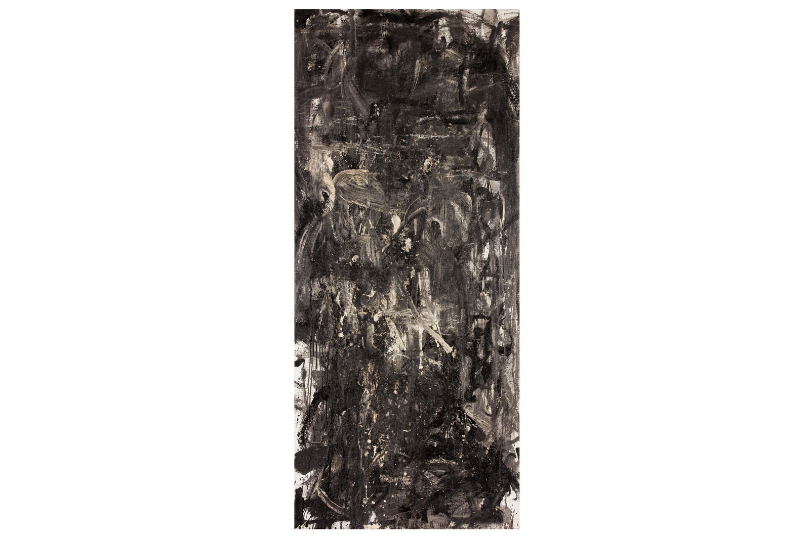 BERNARD COHEN (BRITISH, b.1933): BERNARD COHEN (BRITISH, b.1933)Untitledsigned 'BERNARD COHEN' (on the canvas overlap)oil and emulsion on canvas169 x 73.5 cm. (66 1/2 x 28 7/8 in.)Painted circa 1958 <