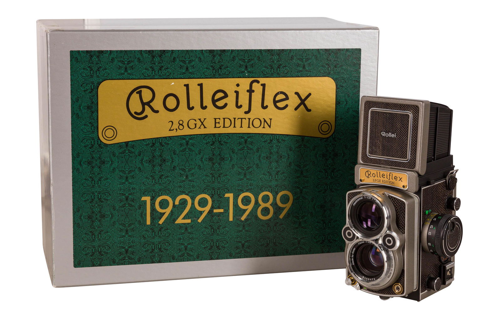 純正品 新品ROLLEIFLEX 二眼2.8FX/2.8GXなど用つまみ金色 グリコのフィギュア】ローライフレックス2.8F！レアカラー