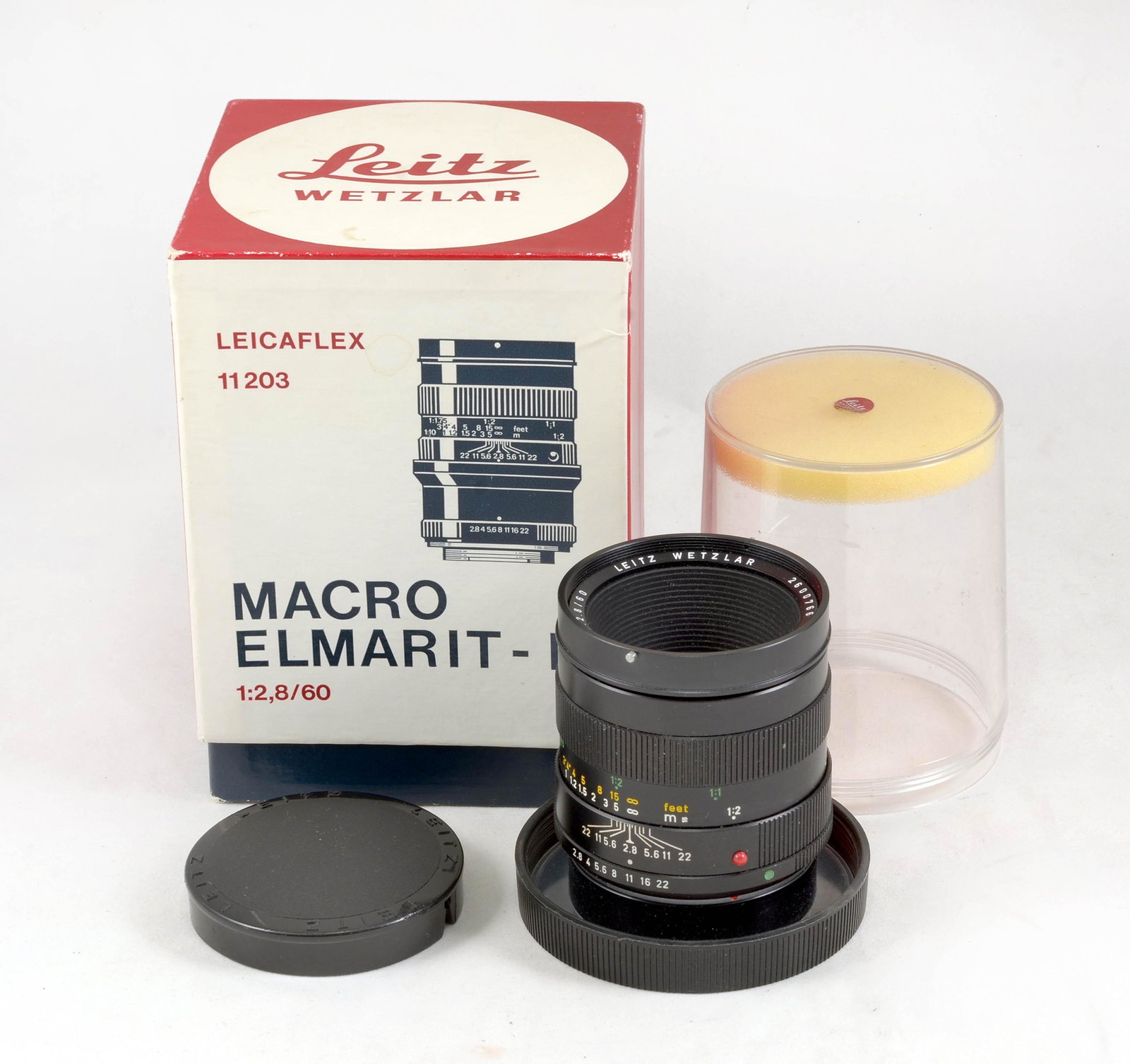 Leitz 60mm f2.8 Macro Elmarit-R Lens for Leicaflex. (1 of 4)