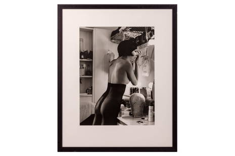 Mary McCartney (b.1969): Mary McCartney (b.1969) MURPHY, 2005. Framed silver gelatin print from the series "Off Pointe - A Photographic Study of the Royal Ballet After Hours", frame measuring 710 x 570mm.