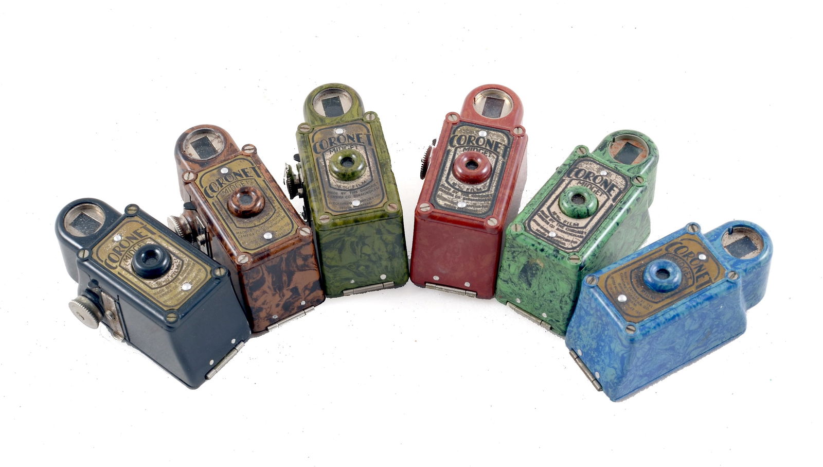 A Set Of Six Midget Subminiature Cameras. Auction