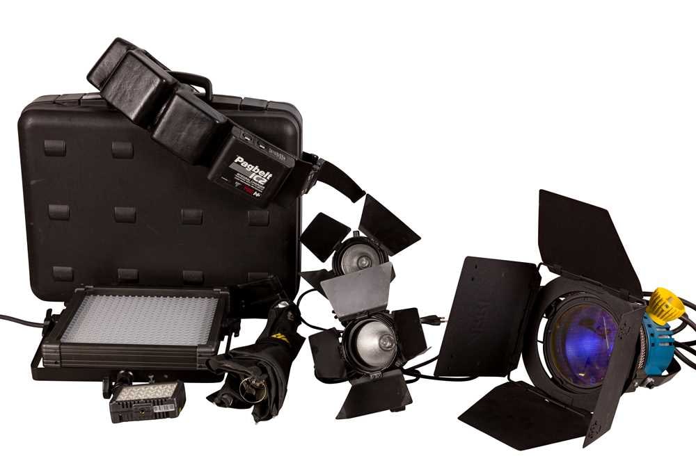 A Selection Of Lighting Equipment Auction